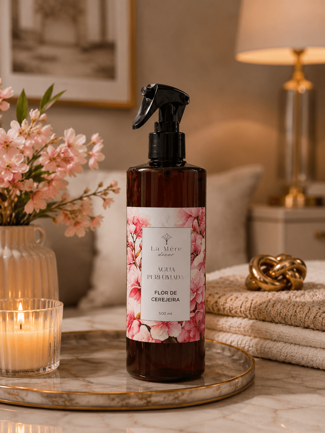 Agua Perfumada 500 Ml - FLOR DE CEREJEIRA - 2
