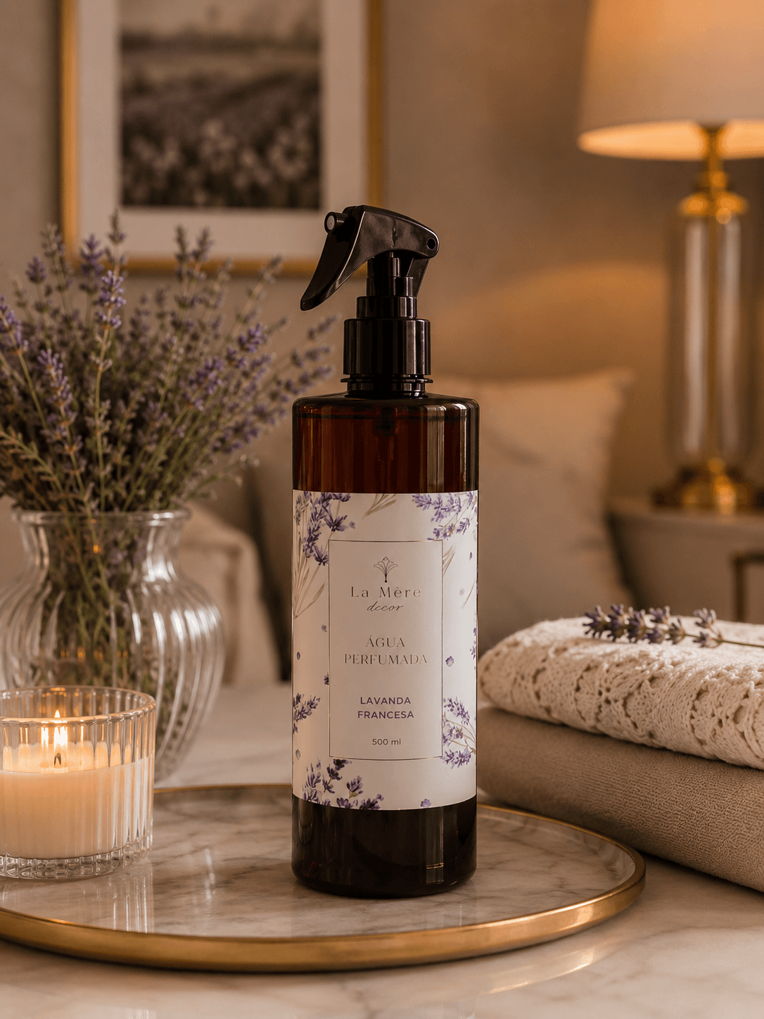 Agua Perfumada 500 Ml - LAVANDA FRANCESA - 3