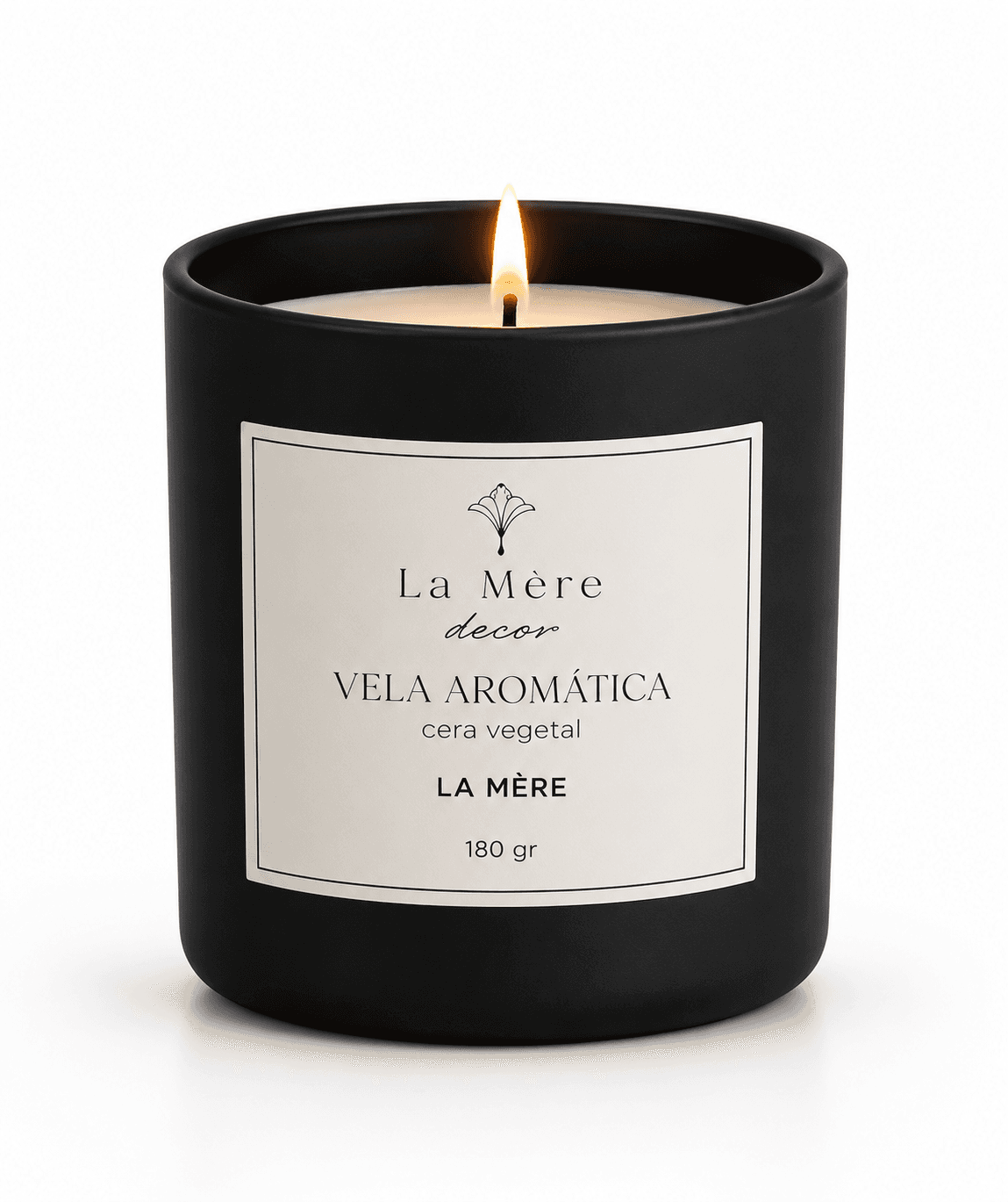Vela Aromática Vidro 160g - Lavanda Francesa - 1