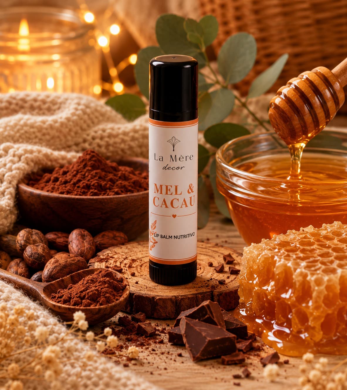 Lip Balm Nutritivo La Mère Decor Sabor:Mel & Cacau - 2